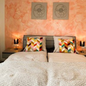 Schlafzimmer-Doppelbett